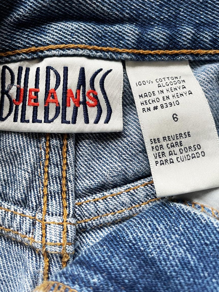 vintage 90s bill blass denim shorts - good market thrift store