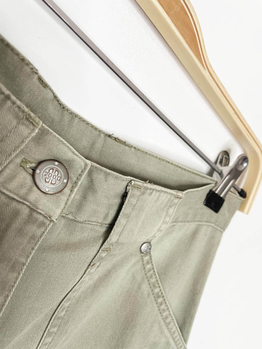 vintage 90s bill blass high rise khaki granola short - good market thrift store
