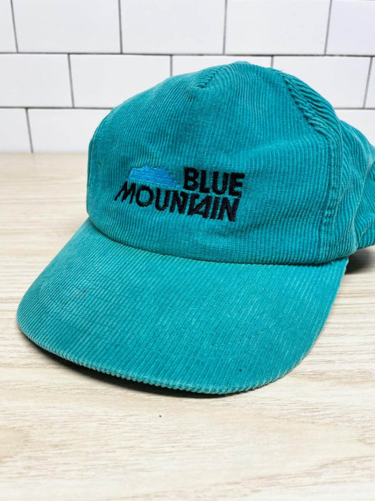 vintage 90s blue mountain chunky cord hat | fletcher - good market thrift store