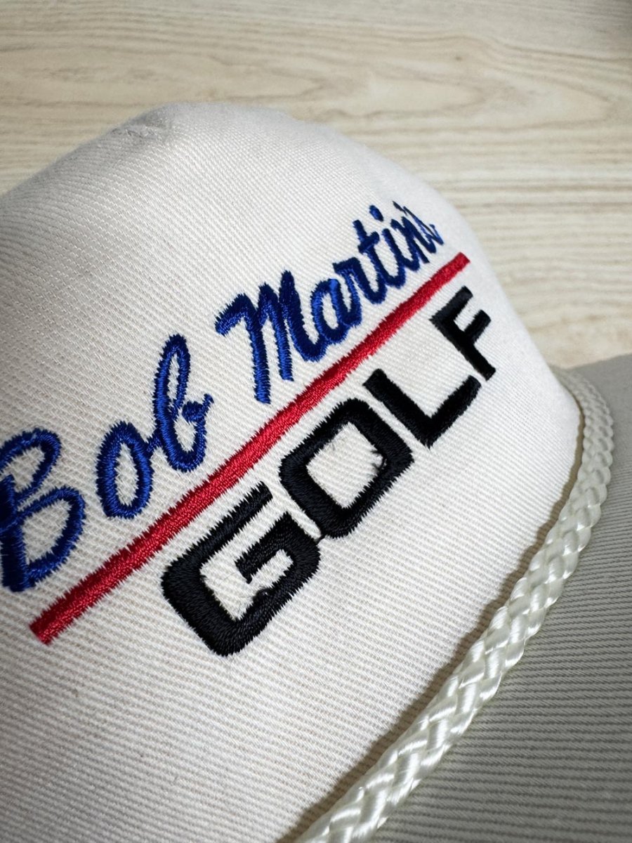 vintage 90s bob martins golf snapback hat - good market thrift store