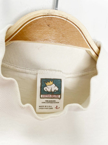 vintage 90s bristol mt skier embroidered long sleeve tee | made in USA - good market thrift store