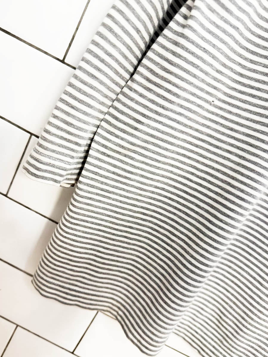 vintage 90s britches striped long sleeve lounge tee - good market thrift store