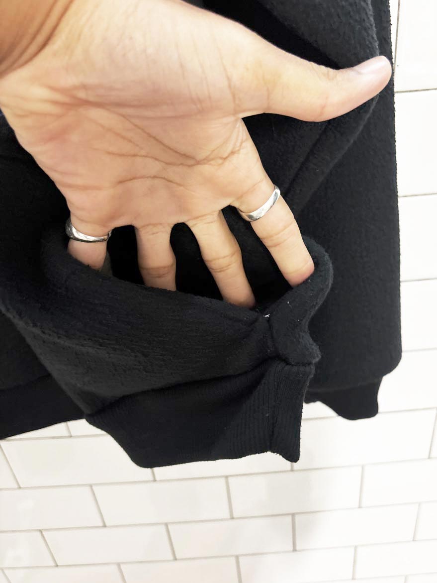 vintage 90s brooks fleece 1/2 zip ski pullover - good market thrift store