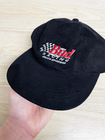 vintage 90s bud racing team hat - good market thrift store