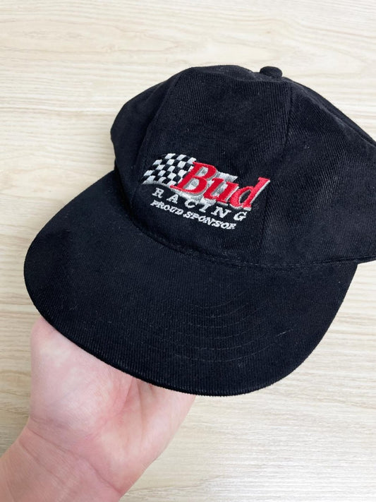 vintage 90s bud racing team hat - good market thrift store