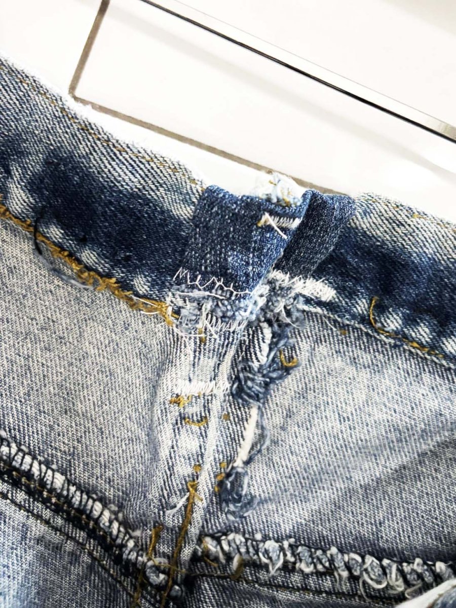 vintage 90s buffalo patch logo pocket jeans - good market thrift store