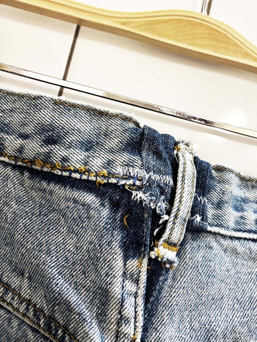 vintage 90s buffalo patch logo pocket jeans - good market thrift store