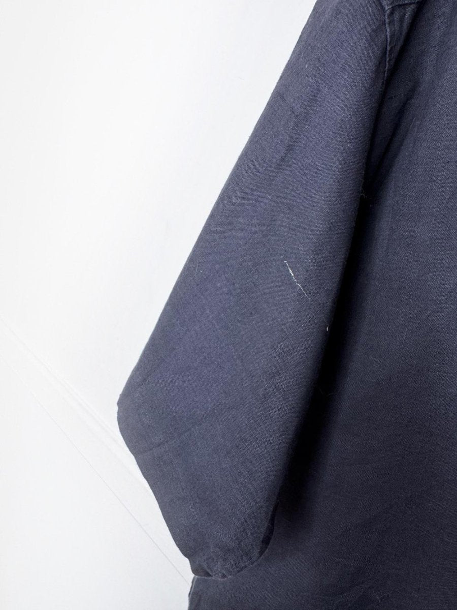 vintage 90s bugle boy ramie-blend crest pocket colourblock shirt - good market thrift store
