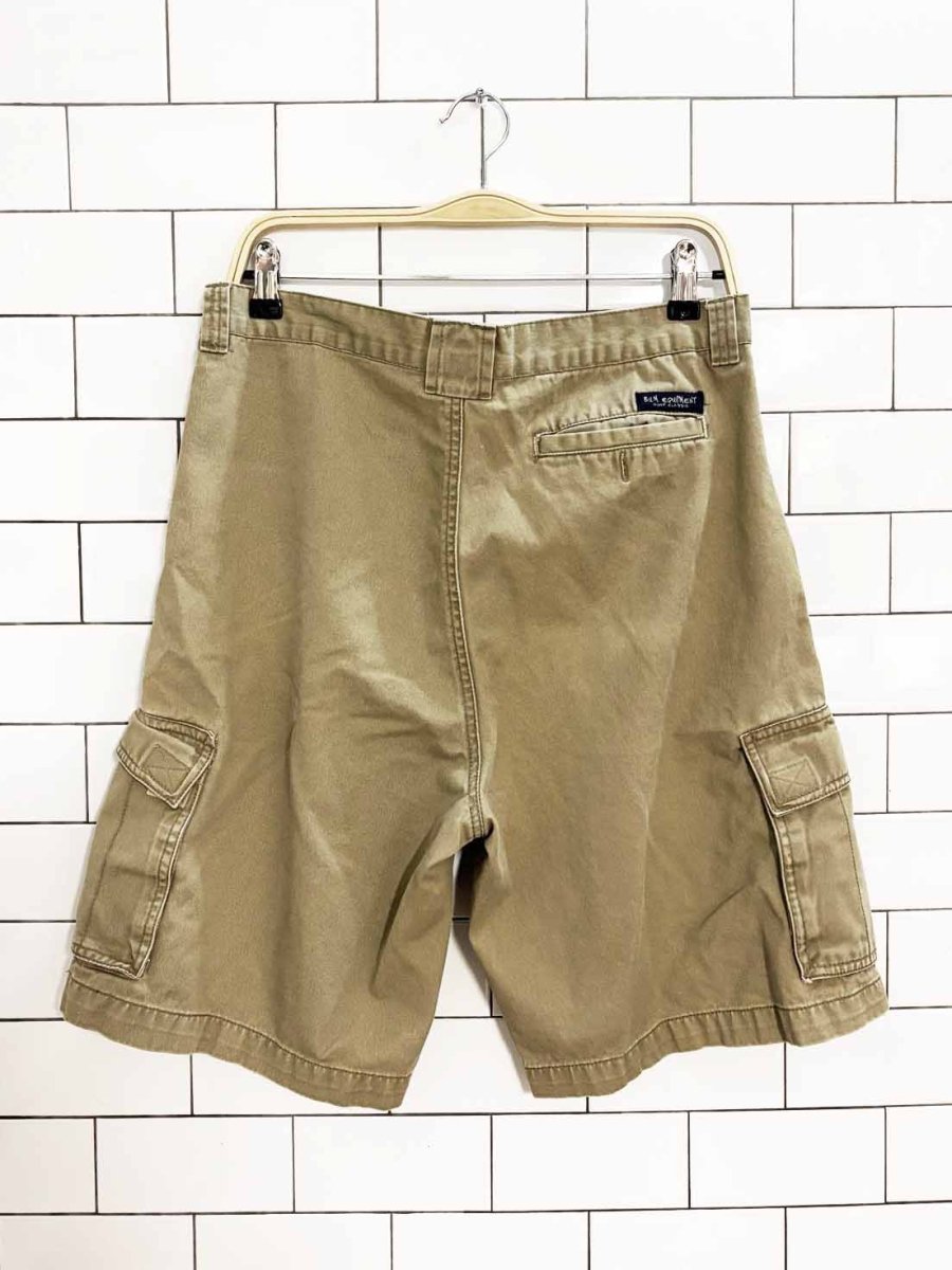 vintage 90s bum equipment surf style cargo shorts - good market thrift store