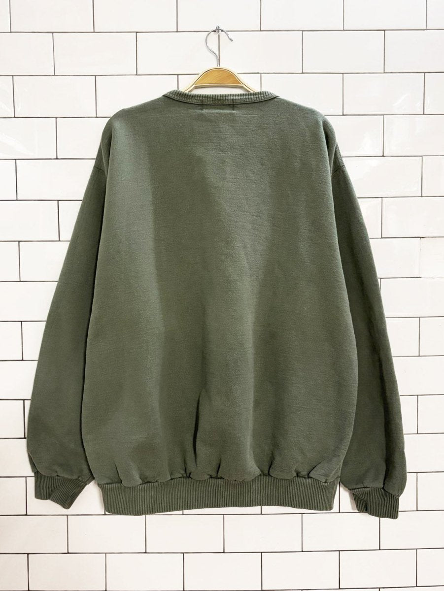 vintage 90s campus crew faded sweatshirt - good market thrift store