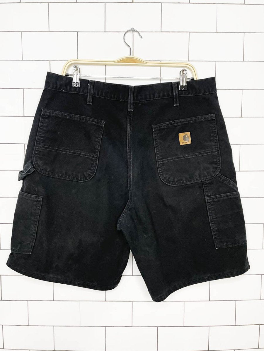 vintage 90s carhartt baggy carpenter shorts | made in USA - good market thrift store