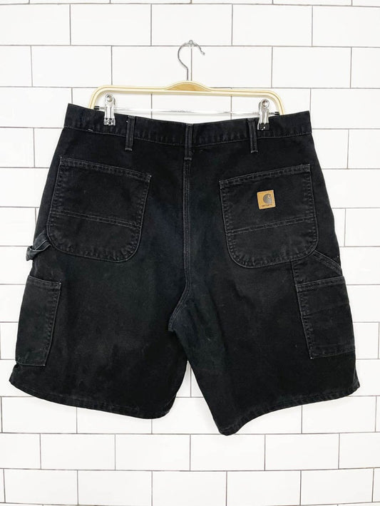 vintage 90s carhartt baggy carpenter shorts | made in USA - good market thrift store