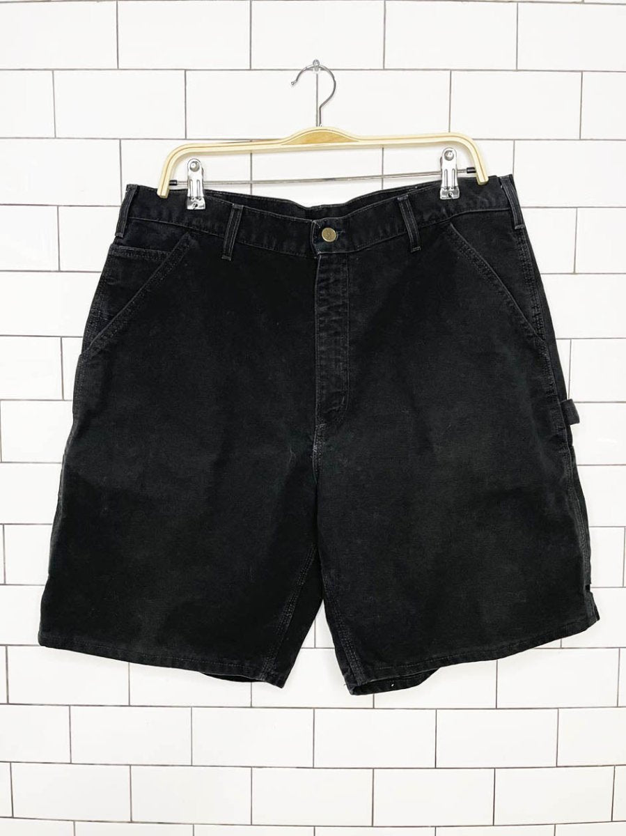 vintage 90s carhartt baggy carpenter shorts | made in USA - good market thrift store