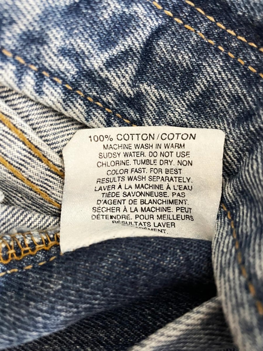 vintage 90s chabra lace up high rise jeans | made in canada - good market thrift store