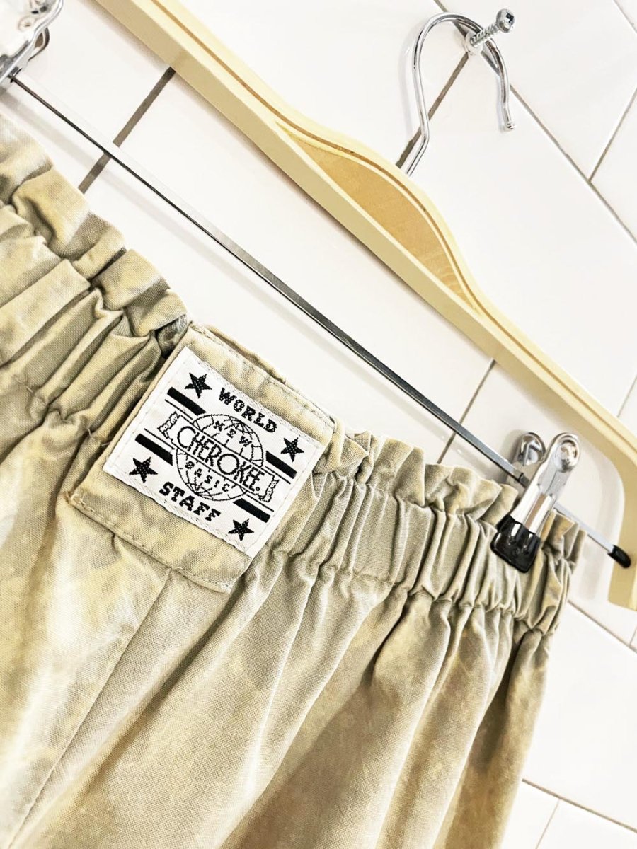 vintage 90s cherokee tie dye gym bro boxer lounge pant - good market thrift store