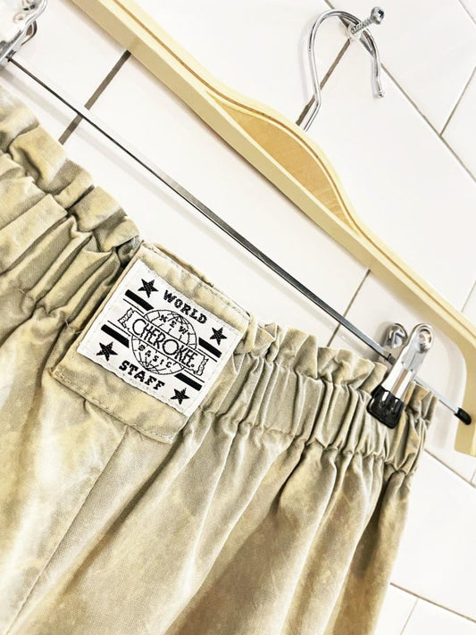 vintage 90s cherokee tie dye gym bro boxer lounge pant - good market thrift store