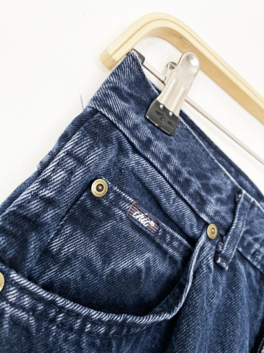 vintage 90s chic high rise mom jeans | made in usa - good market thrift store
