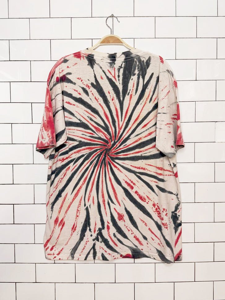 vintage 90s chicago bulls tie dye tee | made in USA | hummer sportswear - good market thrift store