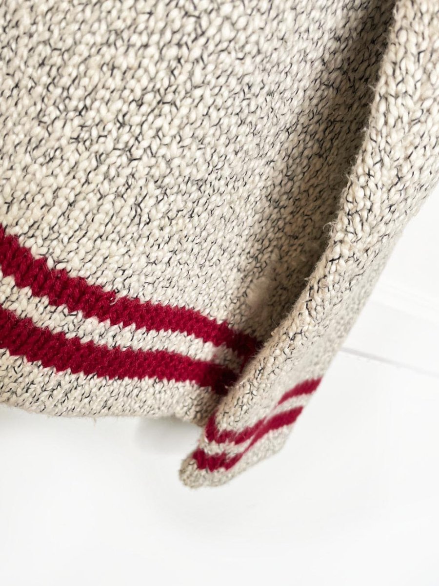 vintage 90s christopher & banks hand - embroidered snowman sweater - good market thrift store