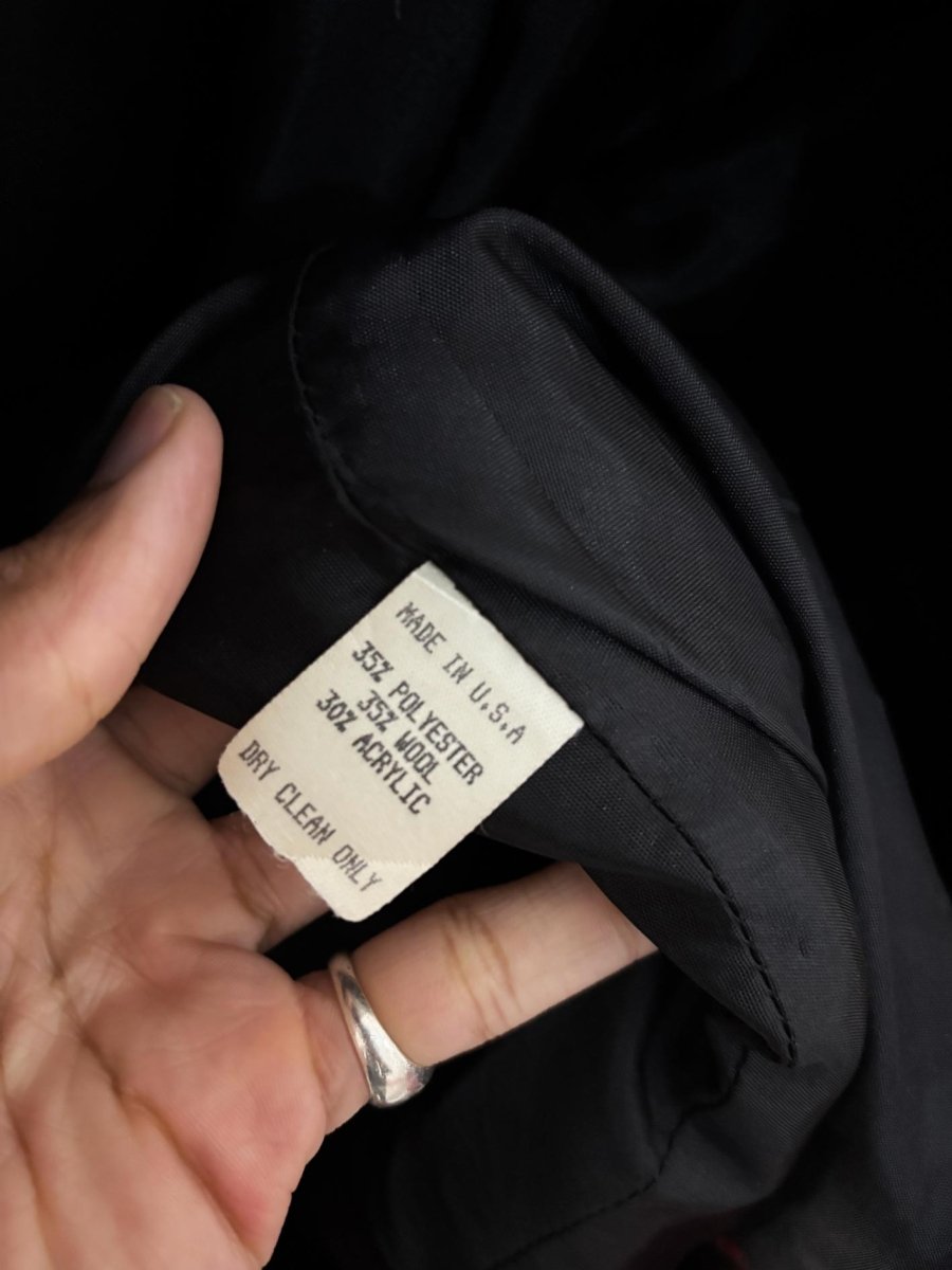 vintage 90s circa outdoors wool - blend western serape blanket jacket | made in usa - good market thrift store