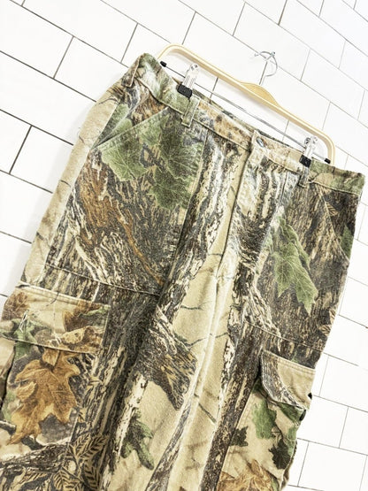 vintage 90s classic by ranger realtree camo utility pants | made in usa - good market thrift store