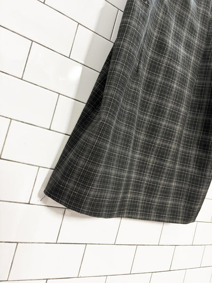 vintage 90s classique collections plaid overall dress - good market thrift store