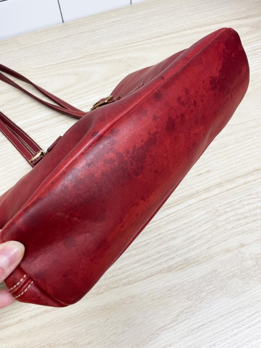 vintage 90s coach legacy leather shoulder bag | A1D - 9813 - good market thrift store