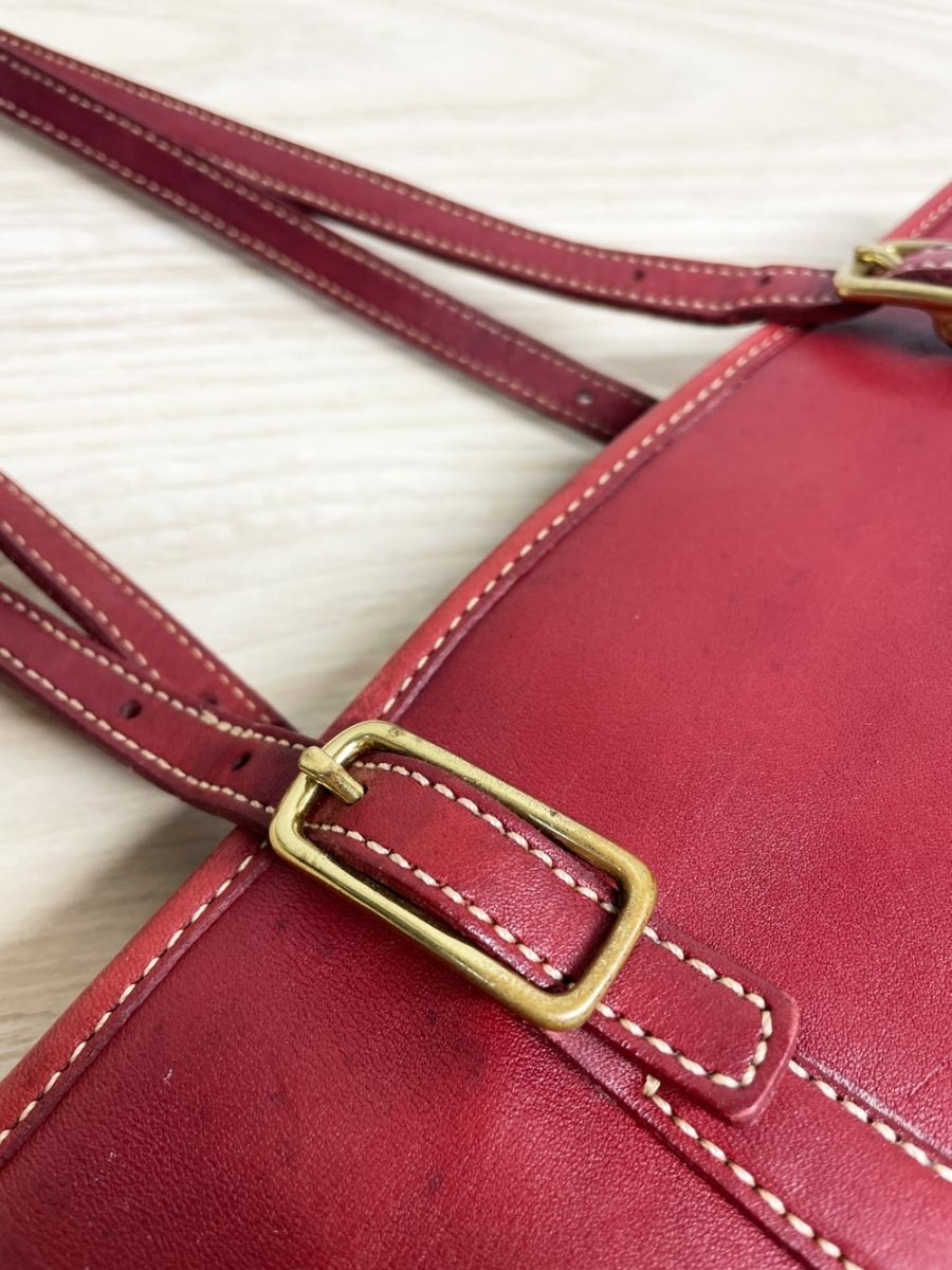vintage 90s coach legacy leather shoulder bag | A1D - 9813 - good market thrift store