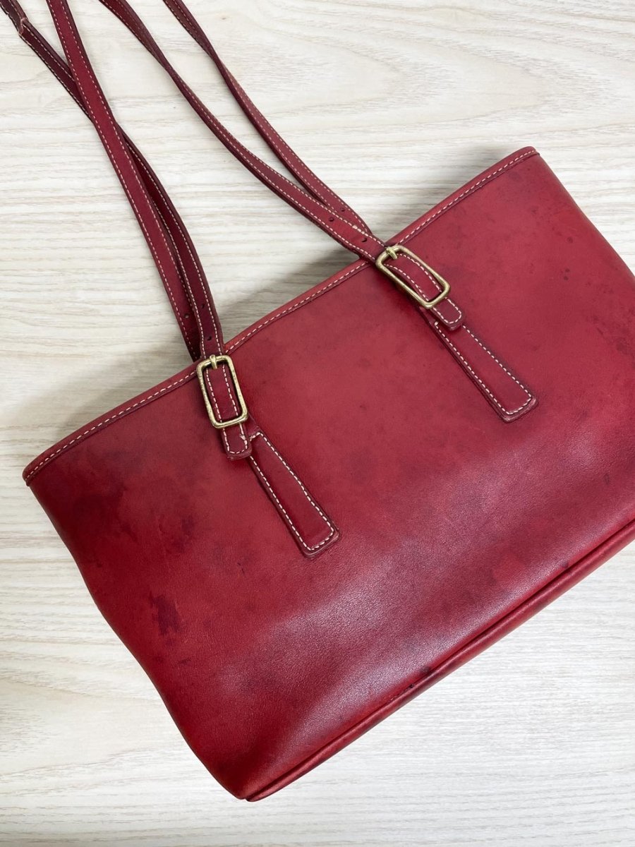 vintage 90s coach legacy leather shoulder bag | A1D - 9813 - good market thrift store