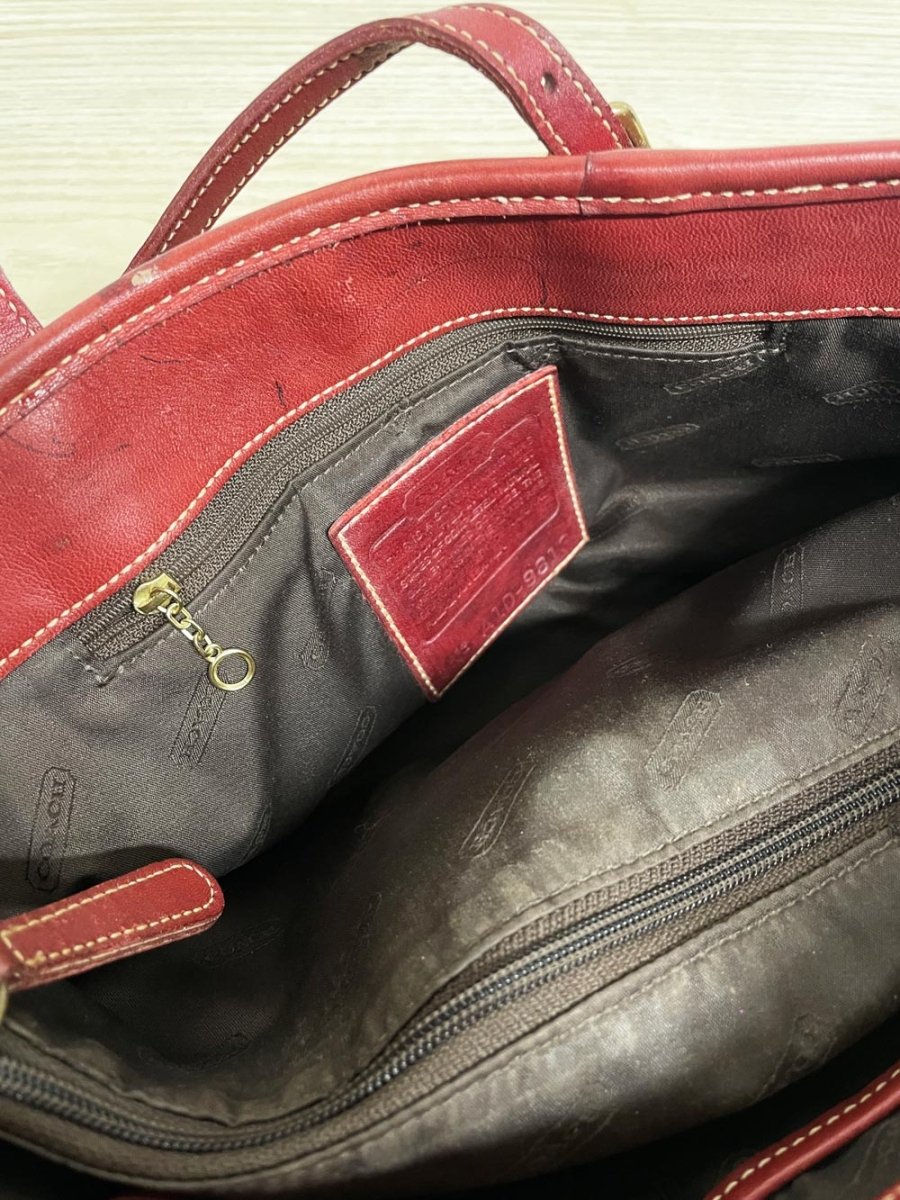 vintage 90s coach legacy leather shoulder bag | A1D - 9813 - good market thrift store