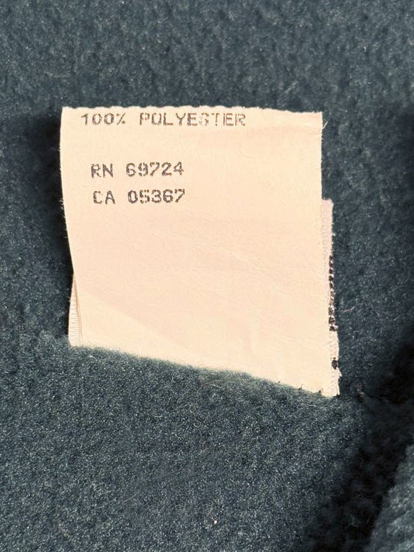vintage 90s columbia sportswear fleece scarf | made in USA - good market thrift store