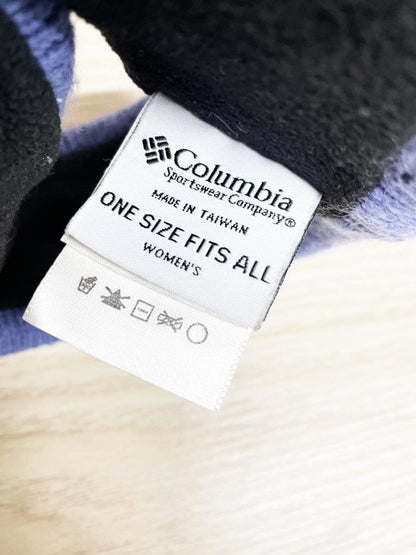 vintage 90s columbia wool - blend nordic knit headband - good market thrift store