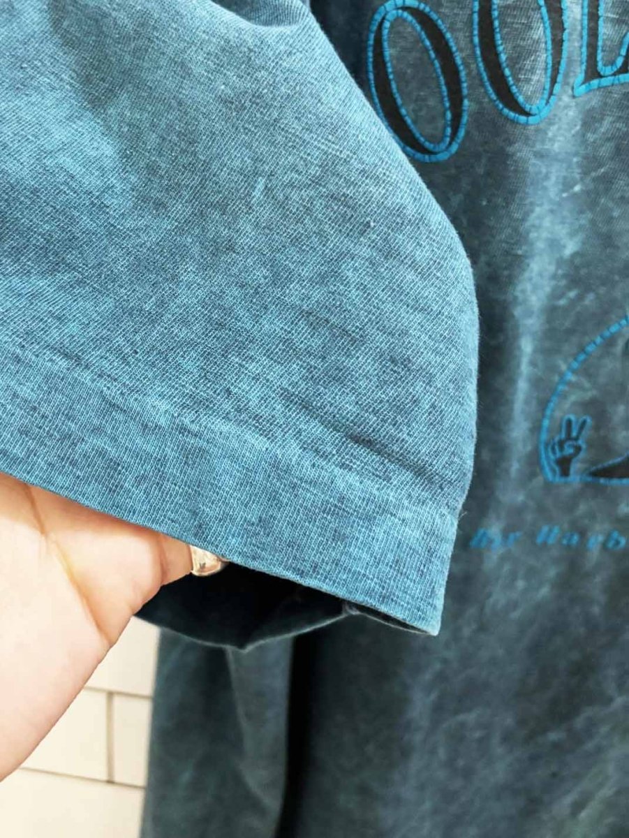vintage 90s cool as a moose earth tie dye tee | yesterdays - good market thrift store