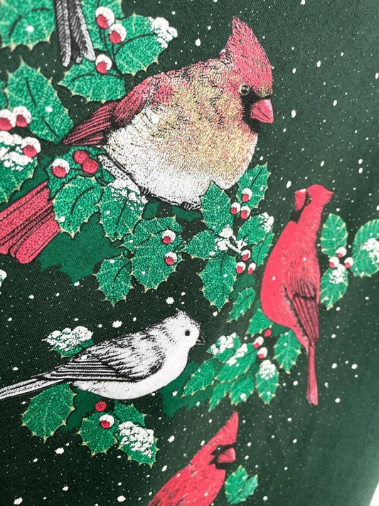 vintage 90s cotton grove winter cardinals graphic tee | made in USA - good market thrift store