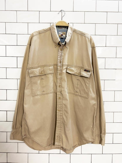vintage 90s cutter & buck button down shirt - good market thrift store