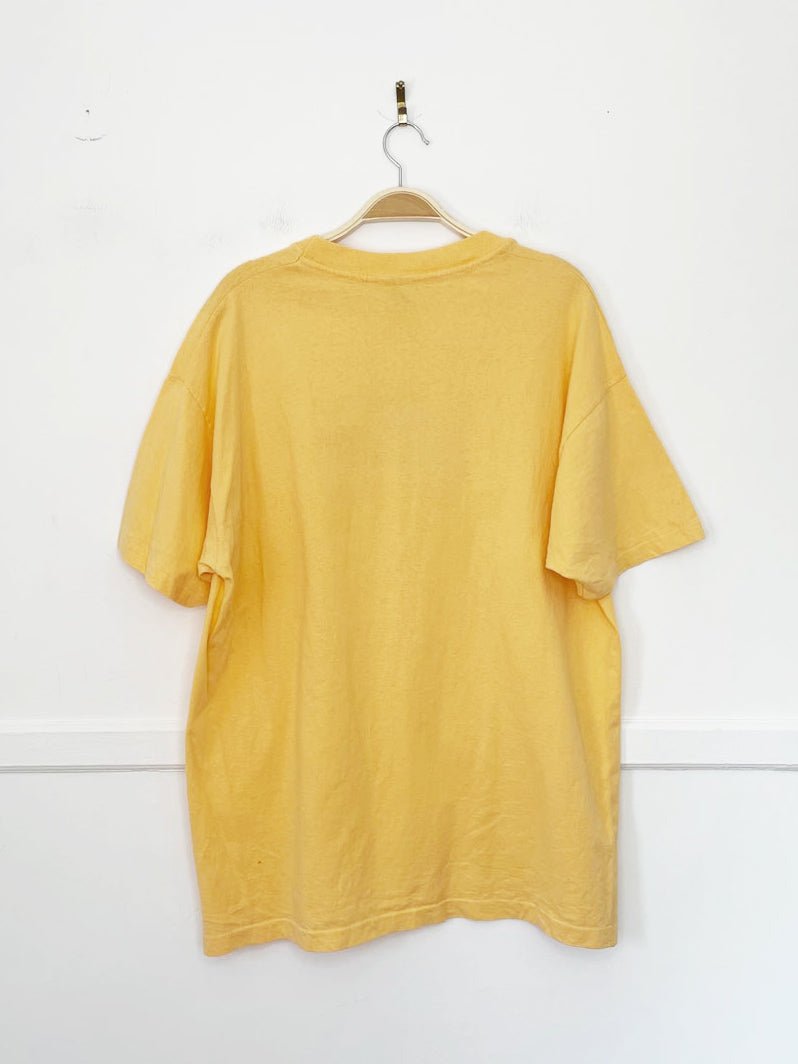 vintage 90s dance embroidered tee | anvil made in USA - good market thrift store