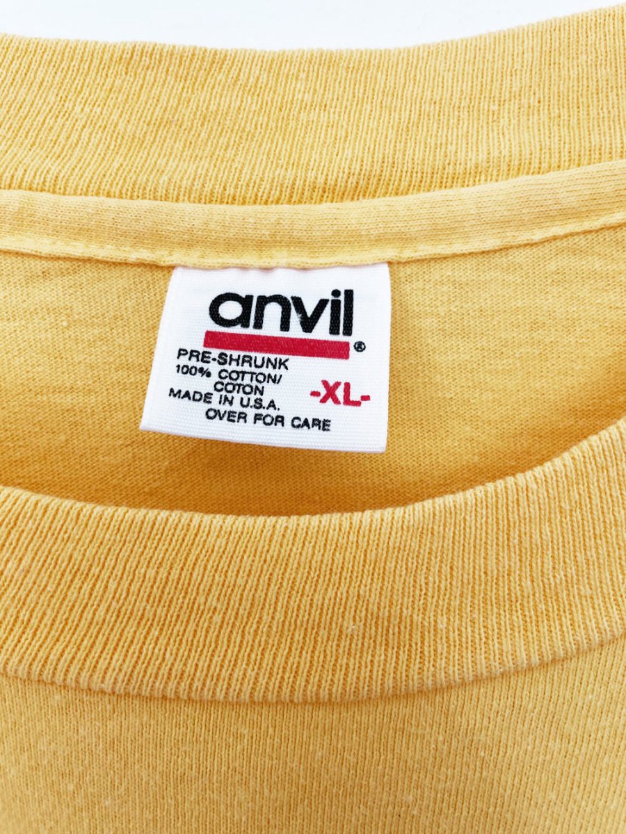 vintage 90s dance embroidered tee | anvil made in USA - good market thrift store