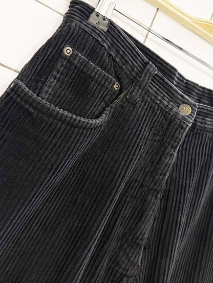 vintage 90s daniel hetcher chunky cord straight leg pants - good market thrift store