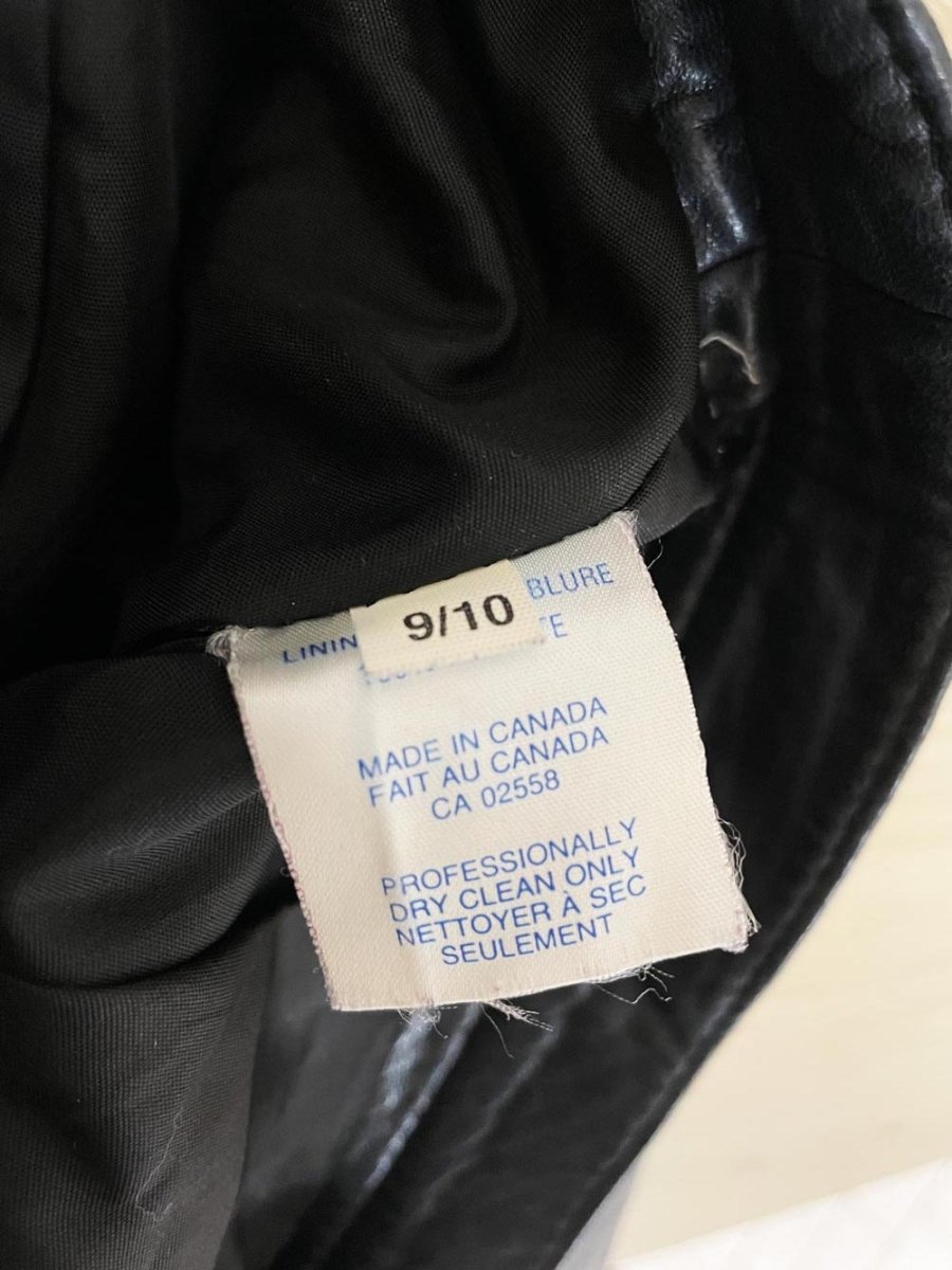 vintage 90s danier butter leather pleated back midi skirt | lambskin - good market thrift store