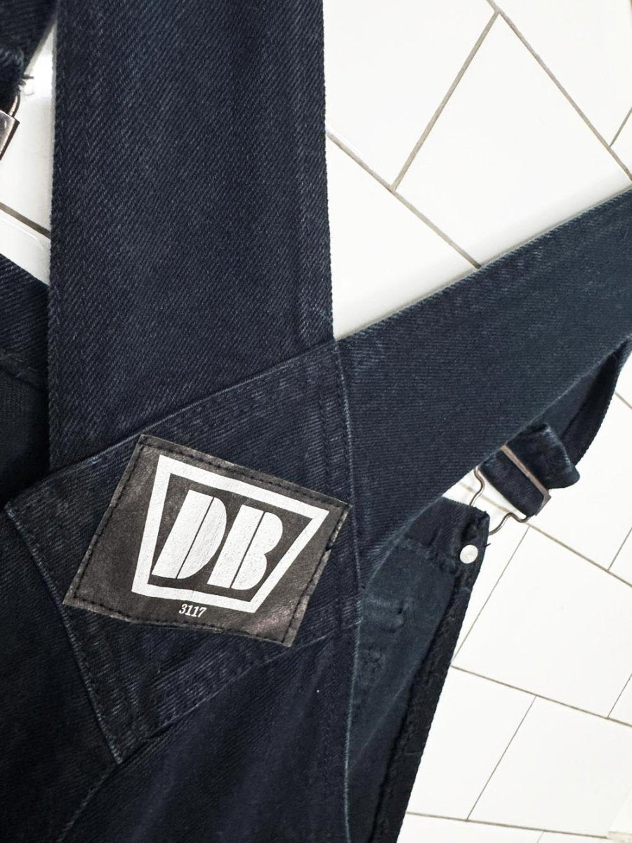 vintage 90s david brandon denim overalls - good market thrift store