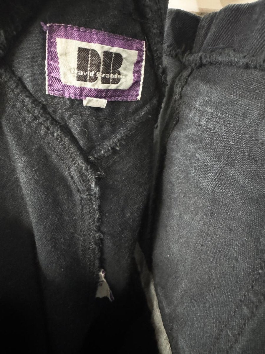 vintage 90s david brandon denim overalls - good market thrift store