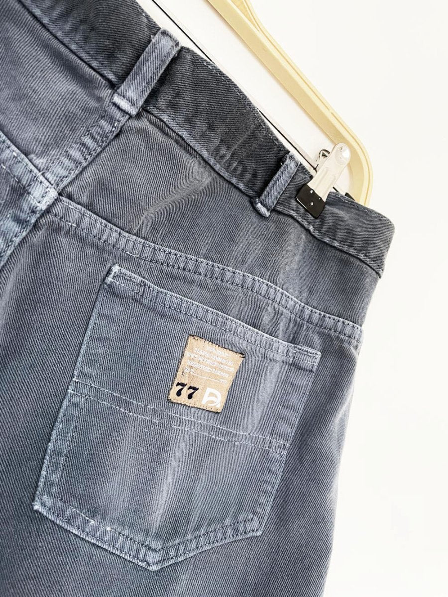 vintage 90s denver hayes distressed long denim shorts - good market thrift store
