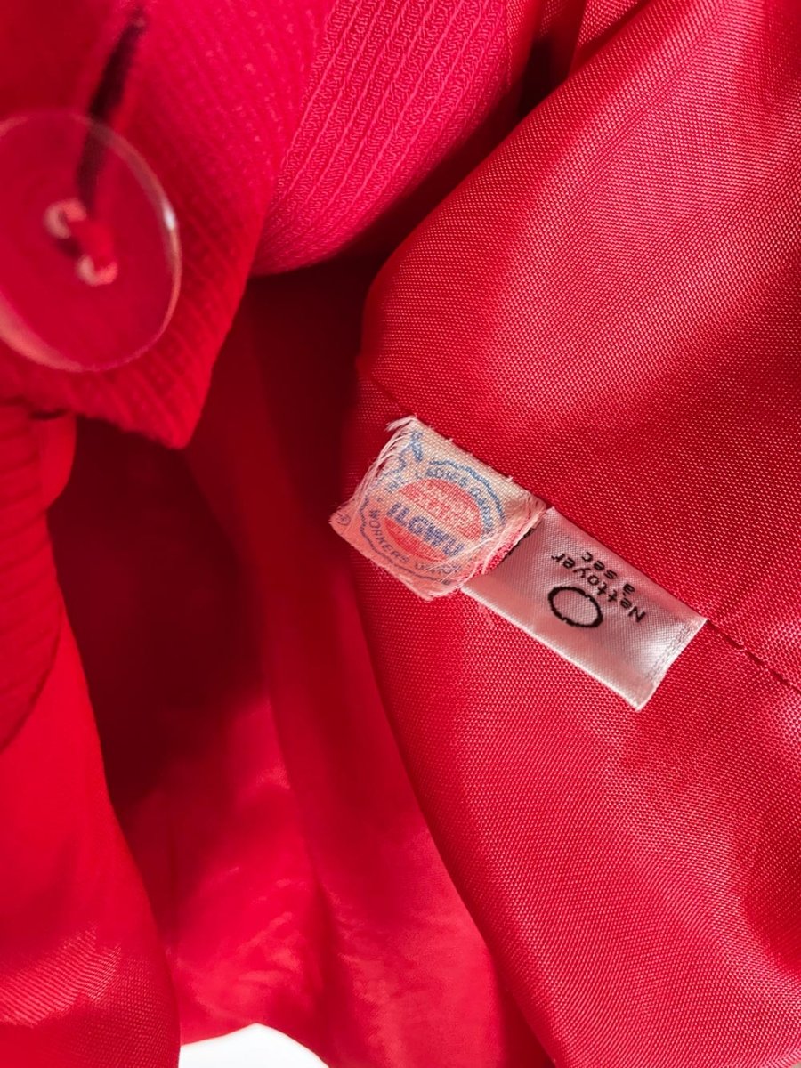 vintage 90s diane von furstenberg wool double breasted blazer | union made - good market thrift store