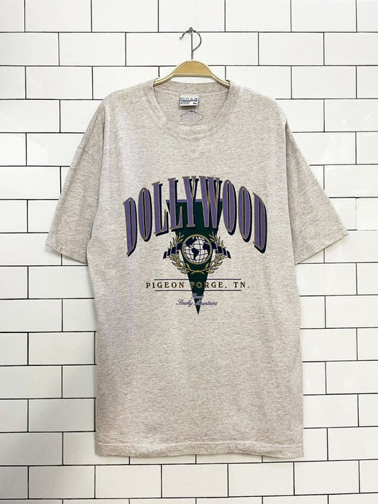 vintage 90s dollywood park heavy weight souvenir tee | gear | dolly parton - good market thrift store