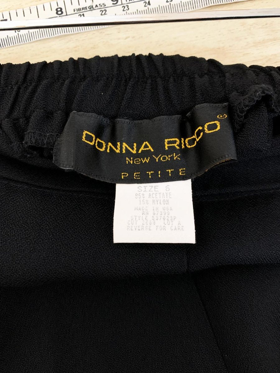 vintage 90s donna ricco NY pleated trouser | made in USA - good market thrift store