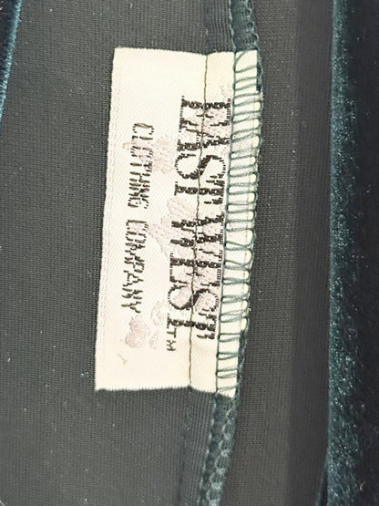 vintage 90s east west clothing co. velvet mock neck maxi dress - good market thrift store