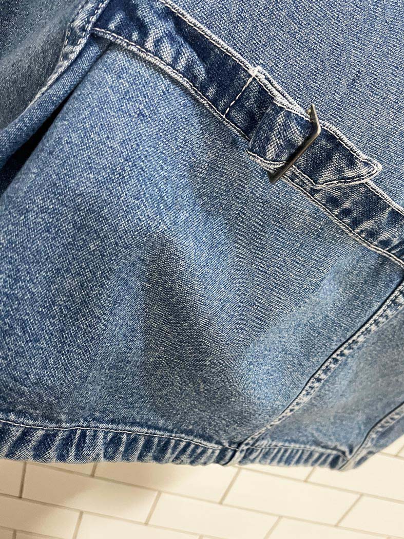 vintage 90s eddie bauer denim vest top - good market thrift store