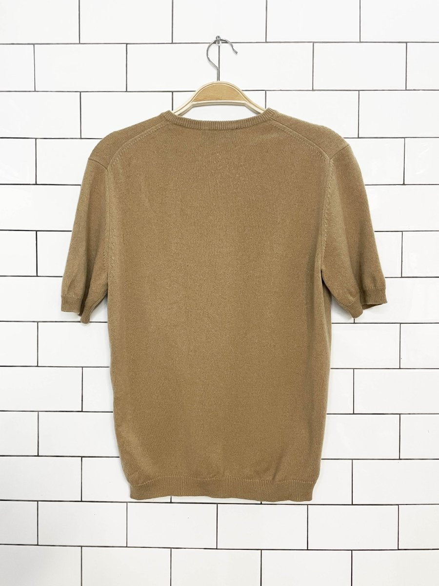 vintage 90s eric bompard 100% mongolian cashmere sweater top - good market thrift store