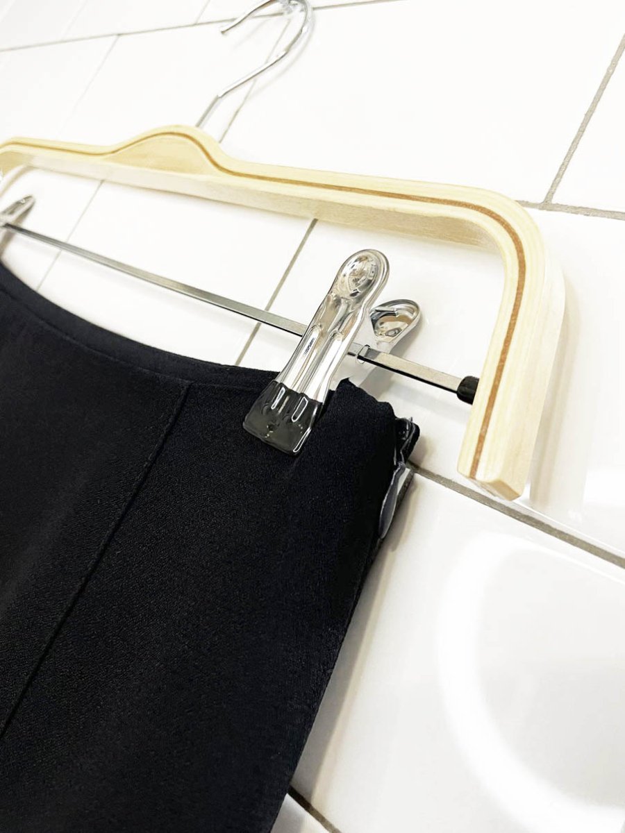 vintage 90s esprit minimal slit mini skirt - good market thrift store