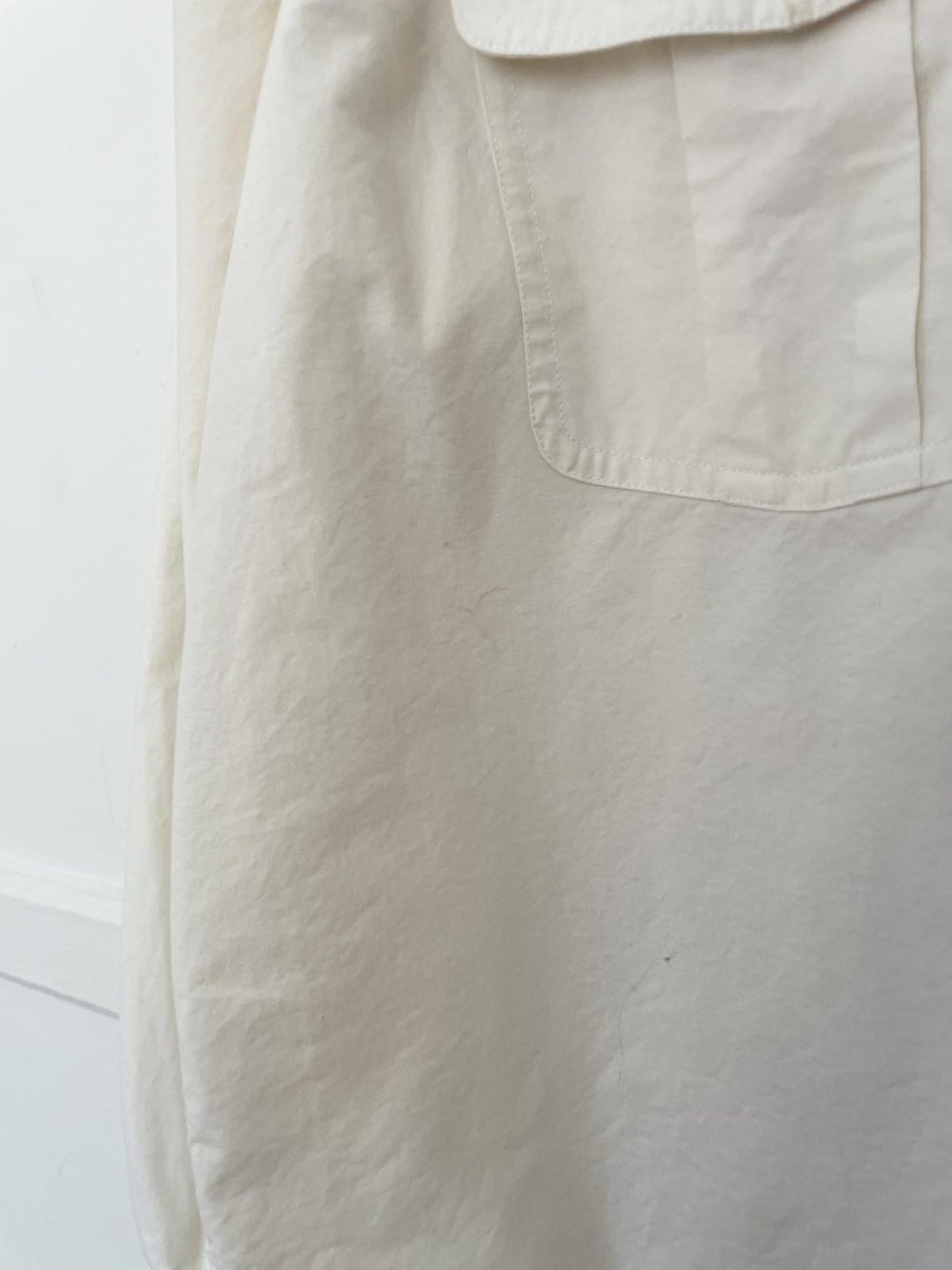 vintage 90s esprit sporty prep oversized full button shirt - good market thrift store